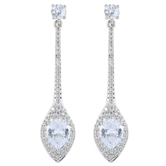 Macy's Jewelry - Elegant Silver Drop Earrings